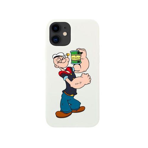 iPhone 12 Mini Temel Reis Tasarımlı Beyaz Telefon Kılıfı
