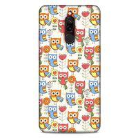 Baykuşlar (40) Desenli Silikon Kapak Telefon Kabı Xiaomi Redmi 8 Kılıf