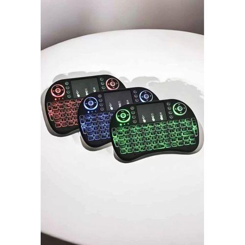Usb Bağlantılı Mini Q Klavye Işıklı Tüm Cihazlara Uyumlu