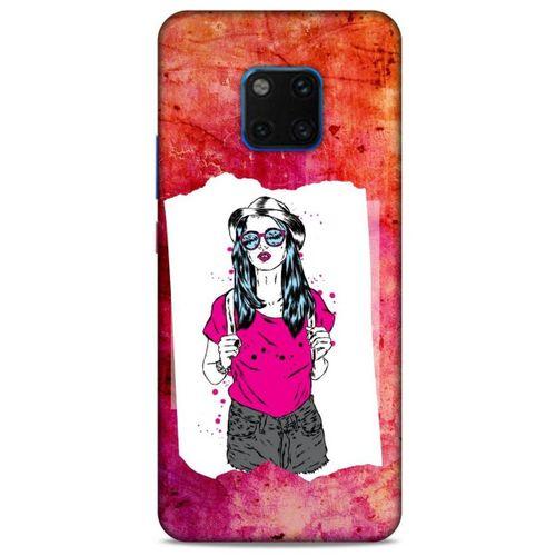 Sokak Modası 81 Huawei Mate 20 Pro Kılıf Desenli Silikon