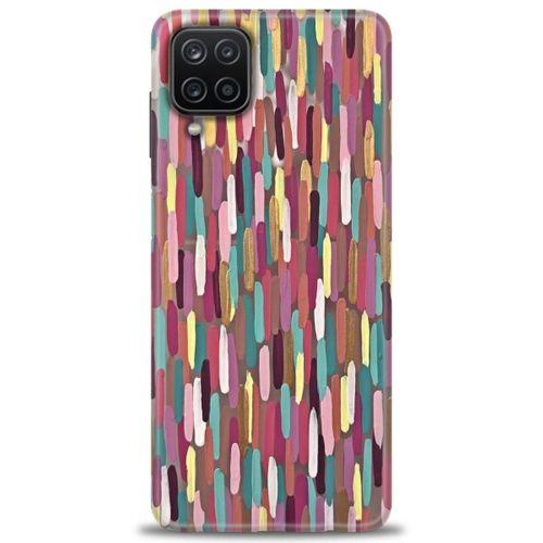 Samsung Galaxy M12 Kılıf HD Baskılı Kılıf - Renk Renk + Tam Ekran Koruyucu