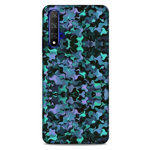 Kamuflaj 02 Huawei P Smart S Y8P Kılıf Silikon Kapak