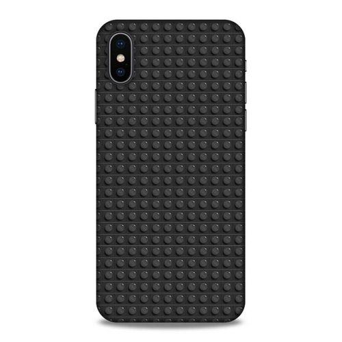 Lopard Apple Iphone X Uyumlu Kılıf BloX (8) Baskılı Kılıf Siyah