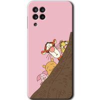 Potkal Hediye Fabrikası Samsung Galaxy M32 Kılıf HD Desen Baskılı Arka Kapak - Winnie the Pooh