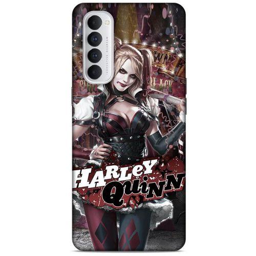 Oppo Reno 4 Pro Uyumlu Kılıf Harley Quinn (41) Tank Kılıf Lime