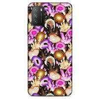 Lopard Xiaomi Poco M3 Uyumlu Kılıf Taşlı (16) Kalın Kılıf