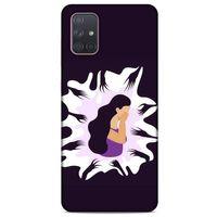 Samsung Galaxy A71 Kılıf Depresyon (31) TPU Kılıf Karışık Renkli