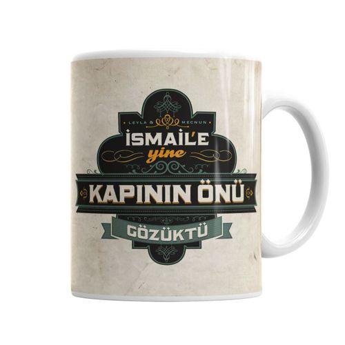 Leyla ile Mecnun İsmail'e Yine Kapının Önü Gözüktü Kupa Bardak
