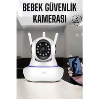 Wifi Kamera Ev Kamerası Gece Görüşlü Kablosuz Bebek Izleme Kamerası