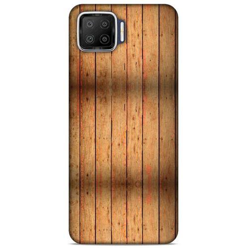 Lopard Oppo A73 Uyumlu Kılıf Wood'X (11) Tam Koruma Baskılı