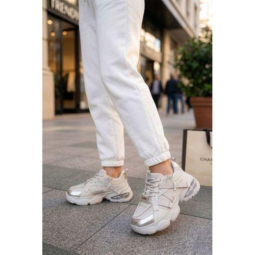 Hammer Jack Rajin Kadın Krem Spor Ayakkabı