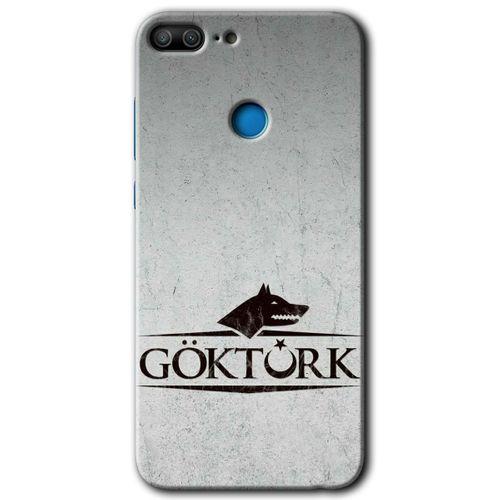 Honor 9 Lite Kılıf HD Desen Baskılı Arka Kapak - Göktürk