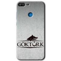Honor 9 Lite Kılıf HD Desen Baskılı Arka Kapak - Göktürk