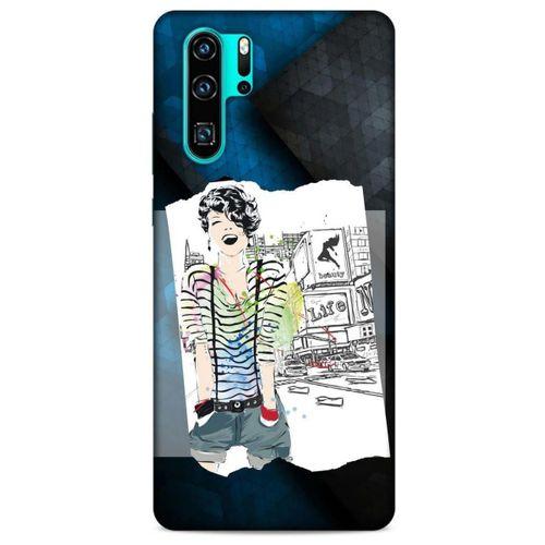 Sokak Modası 75 Huawei P30 Pro Kılıf Desenli Silikon