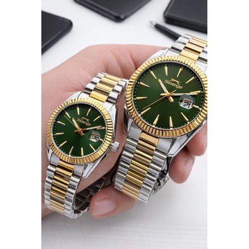 Slazenger Çiftlere Ve Sevgiliye 2 Yıl Garantili Özel 10 Atm Suya Dayanıklı Cift Saati FYS.2583.270