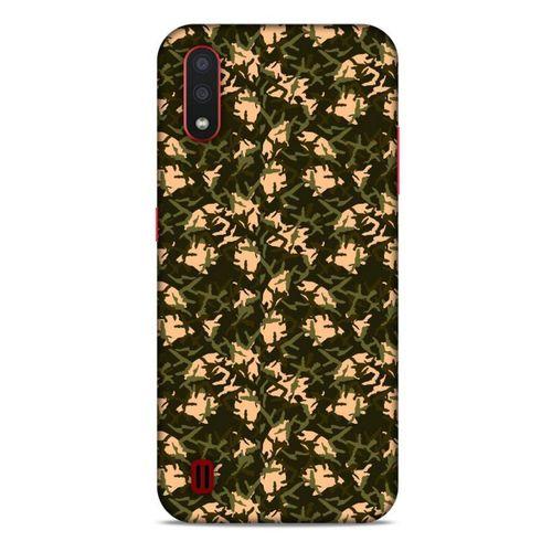 Kamuflaj 67 Samsung Galaxy A01 Kılıf Silikon Kapak