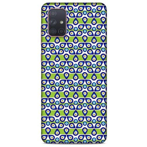 Nazarium (29) Desenli Silikon Kapak Samsung Galaxy A71 Kılıf