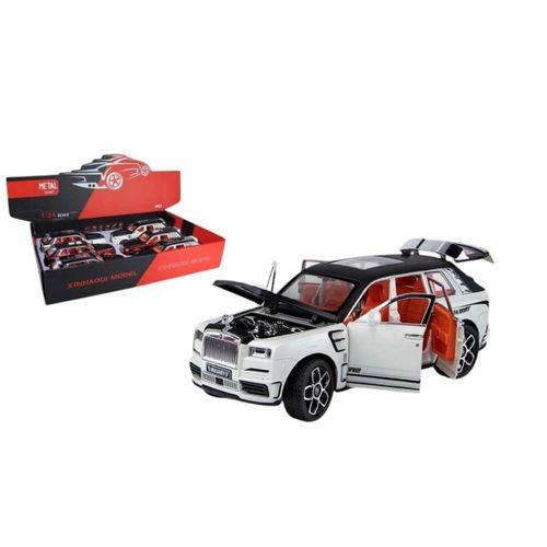 Eğitici Oyuncak ZHD-B2408 -Vardem Çek Bırak Işıklı ve Sesli Kapıları Açılan MRS Polis Araba 1:24