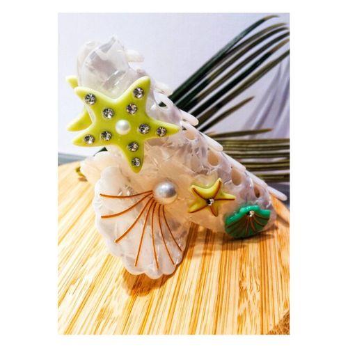 Monalisa Home 10 cm Lüks Gösterişli Renkli  Kıstırma Toka
