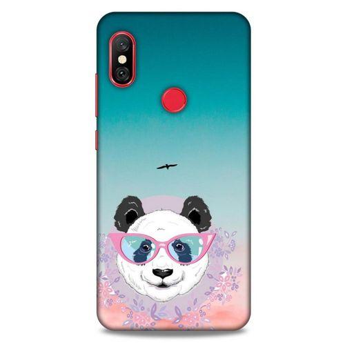 Animax Gözlüklü Panda Xiaomi Mi A2 Lite Kılıf Desenli Silikon