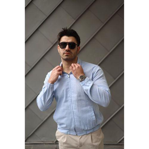 Erkek Pamuklu Keten Kumaş Ceket