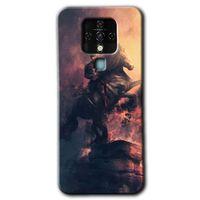 Tecno Camon 16 HD Baskılı Kılıf + 9D Tam Ekran Koruyucu - Atatürk Portre