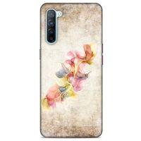 Oppo Reno 3 Kılıf Desenli Özel Seri Tüyler (21) Koruyucu Kapak