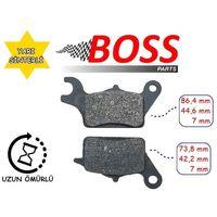 HONDA Honda Ön Fren Disk Balatası Boss Sfa708 Dio 110 Suzuki Uk 110 Address (17-..) Yamaha Tricity 125 (14