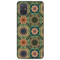 Ethnic Culture (5) Samsung Galaxy A71 Kılıf Silikon Kapak Desenli