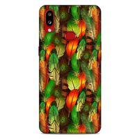Samsung Galaxy A10s Kılıf Desenli Özel Seri Tüyler (1) Kılıfı