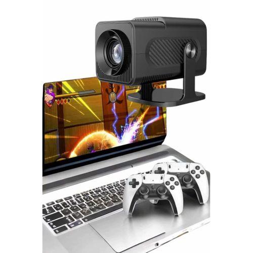 Çift Kollu Game Box Projeksiyon Cihazı Kumandalı Android Tv Dahili Hoparlör