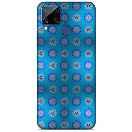 Realme C15 Uyumlu Kılıf Mavi Delisi (40) Fit Silikon Kılıf Prizma