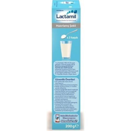 Lactamil Lactamil Emziren Anneler İçin Sütlü İçecek 200 Gr