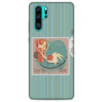 Sokak Modası 63 Huawei P30 Pro Kılıf Desenli Silikon