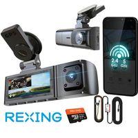 REXING R316 4K GPS WI-FI ARAC KAMERASI + 64GB SD