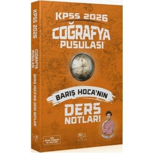 2026 KPSS Coğrafya Pusulası Ders Notları CBA Yayınları