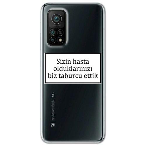Xiaomi Mi 10T Kılıf HD Yazı Baskılı Silikon Arka Kapak - Yazı 1