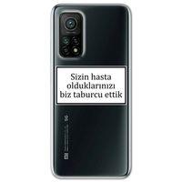 Xiaomi Mi 10T Kılıf HD Yazı Baskılı Silikon Arka Kapak - Yazı 1