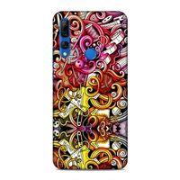 Huawei Y9 Prime 2019 Kılıf Orgucu Doodle Arka Kapak Silikon Koruma Full Koruyucu