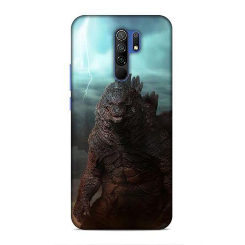 Xiaomi Redmi 9 Uyumlu Kılıf BMovie (26) Tpu Silikon Kılıf Godzilla