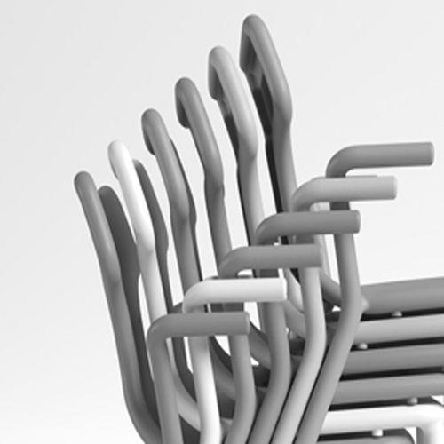 Dockers Play Kollu Polipropilen Sandalye - Kapiçino