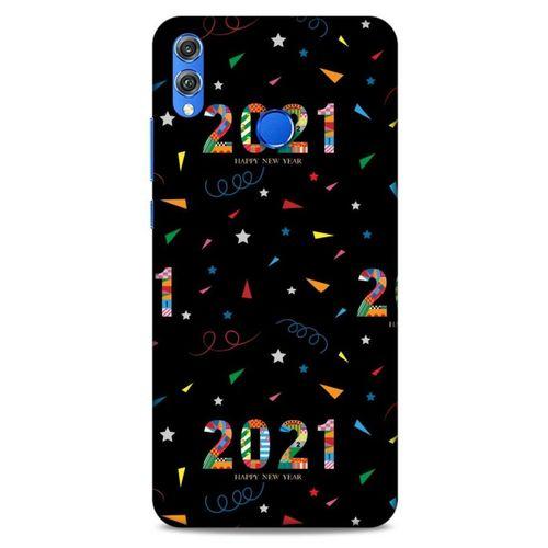 Yılbaşı Süsleri 06 Huawei Honor 8x Kılıf Silikon Kapak