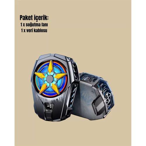 Cep Telefonu Radyatörü – Type-c, 2 Vitesli, Sessiz Soğutma Fanı