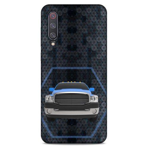 Lopard Xiaomi Mi 9 Uyumlu Kılıf PickUpX (8) Baskılı Kılıf Gece Mavi