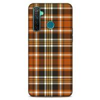 Gömlek (7) Desenli Silikon Kapak Telefon Kabı Oppo Realme 5 Pro Kılıf