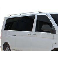 Volkswagen Caravelle Uyumlu T5 Cam Çerçevesi 14 Parça Krom (U.Ş) Çift Sürgü 2003-2010