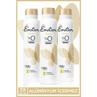 3 Adet Emotion Bliss Kadın Vegan Deodorant 150 Ml Hızlı Kurur , Leke Bırakmaz