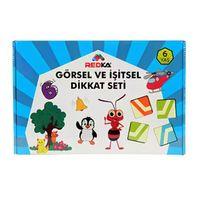 Redka Görsel ve İşitsel Dikkat Seti 6 Yaş