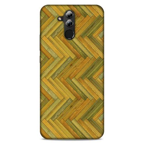 Lopard Huawei Mate 20 Lite Uyumlu Kılıf Wood'X (32) Soft Silikon Kılıf Desenli