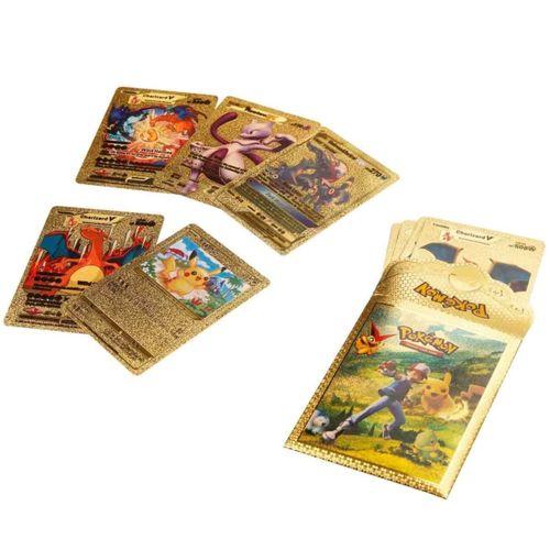Çocuk Pokemon Gold Trading Card 10’lu Paket